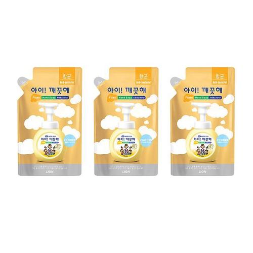 [아이깨끗해] 순 폼 핸드솝 리필 450ml 3개 핸드워시(1)