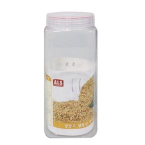 ALS 밀폐용기 잡곡통 냉장고 냉동실 정리 용기 1300ml