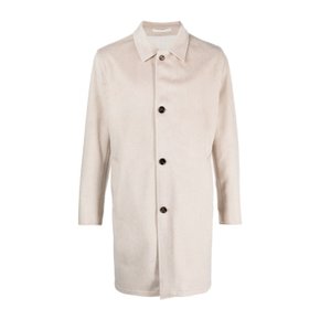 [해외배송] 키레드 싱글브레스트 포인트 칼라 코트 WPEAKW780300300D TAUPE
