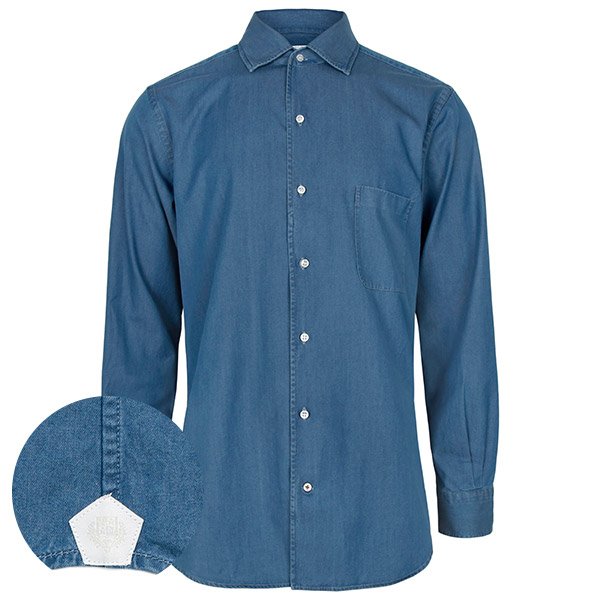 [부산점] 25FW 수퍼스톤워시드 안드레 데님 셔츠 FAA1974 6032