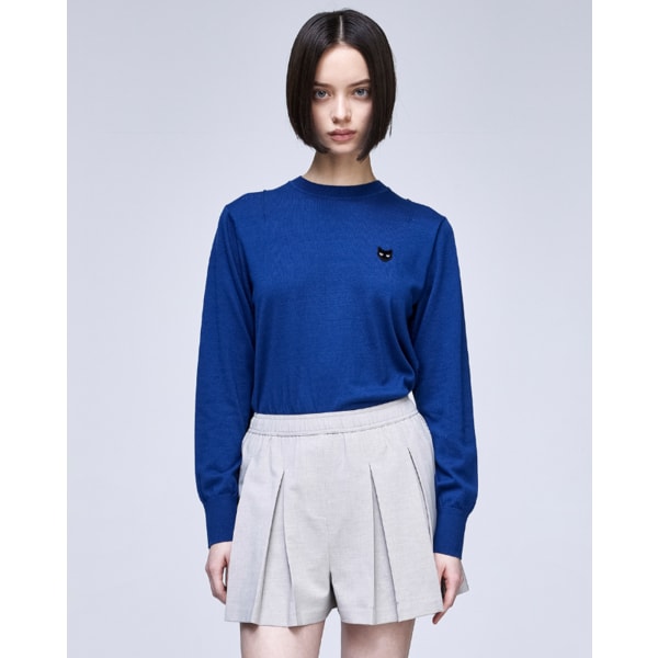 [파주점] [송지오우먼]지제로 팬서 플리츠 미니 쇼츠 라이트 그레이 WH3PT803LG