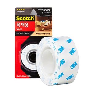 3M 목재용 강력 폼양면테이프 폭24mm 초 용테이프_WD34445