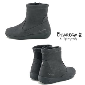 베어파우(BEARPAW) 여성 MAHONIA 히든웨지 부츠 차콜(K431049)