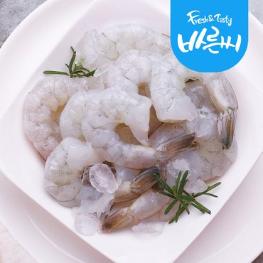 바른씨 생칵테일새우 특대 300g 17미 내외 감바스용