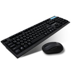 NKEYBOARD W570 무선 키보드 마우스 세트 (블랙)