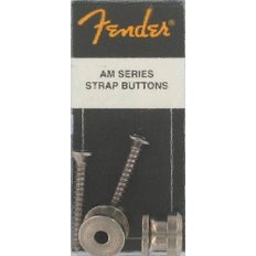 Fender 부품 American Series Locking Strap Buttons (2) (Chrome)