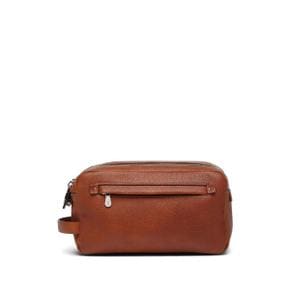 브루넬로 쿠치넬리 brown leather washbag MWZIU334C6608 TP716377034