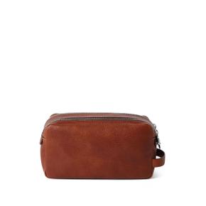 브루넬로 쿠치넬리 brown leather washbag MWZIU334C6608 TP716377034