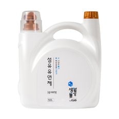 생활물가 섬유유연제 대용량 정수기형 웜코튼향 5.5L