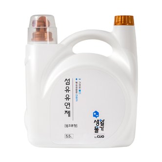  생활물가 섬유유연제 대용량 정수기형 웜코튼향 5.5L