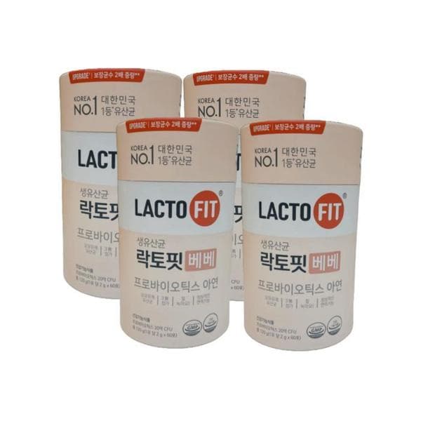 [종근당건강] 종근당건강 락토핏 베베 60포 x 4개 (S39138822)