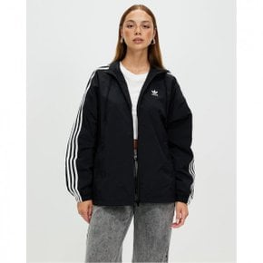 4650967 adidas 3-Stripes Windbreaker - Black