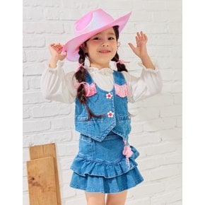 Denim 수술 조끼 Q44DAV010