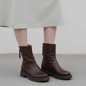 [무케] 엘노어_Dawn 던 겨울 여성 앵클 부츠 퍼부츠 (Coffee Brown)