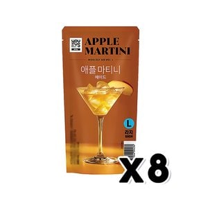 유어스 애플마티니에이드 L 아이스파우치음료 340ml x 8개