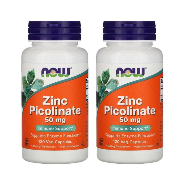 아연 zinc 피콜리네이트 50mg 120베지캡슐 X 2통