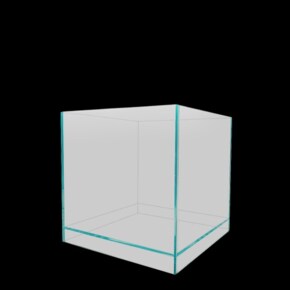 칸후 공중부양 22슬림 올디아망 어항 22x12x18cm 5T