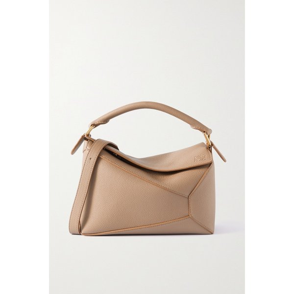 퍼즐 엣지 스몰 텍스처 가죽 숄더 백 샌드 1647597307227392