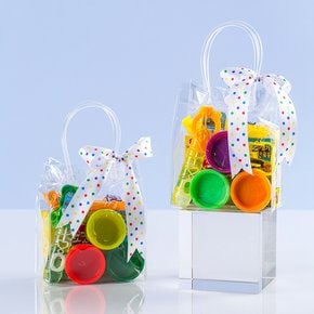 어린이집친구생일선물 유치원생일답례품 플레이도우 비눗방울 소풍가방 선물