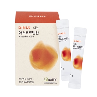  디뉴 대한뉴팜 아스코르빈산 영국산 비타민C 3000mg x 30포 1박스