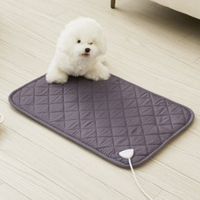 카본 탄소 강아지 고양이 전기방석 딥그레이 중형 40X60