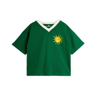 매직에디션 [MINI RODINI] (C)Sun v-neck sp ss tee (2562010975)