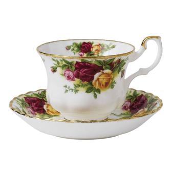  [해외직구] ROYAL ALBERT 로얄알버트 올드 컨트리 로즈 찻잔 받침세트