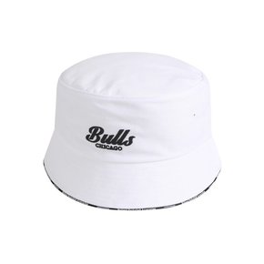 CHI 팀레터링 자수 BUCKET HAT 235AP154P WHITE