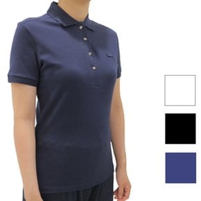 LACOSTE 라코스테 슬림핏 폴로 여성 반팔티 PF5462