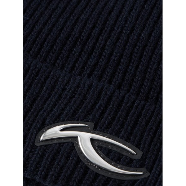 쉬스 로고 아플리케 리브 니트 비니 46376663162979821