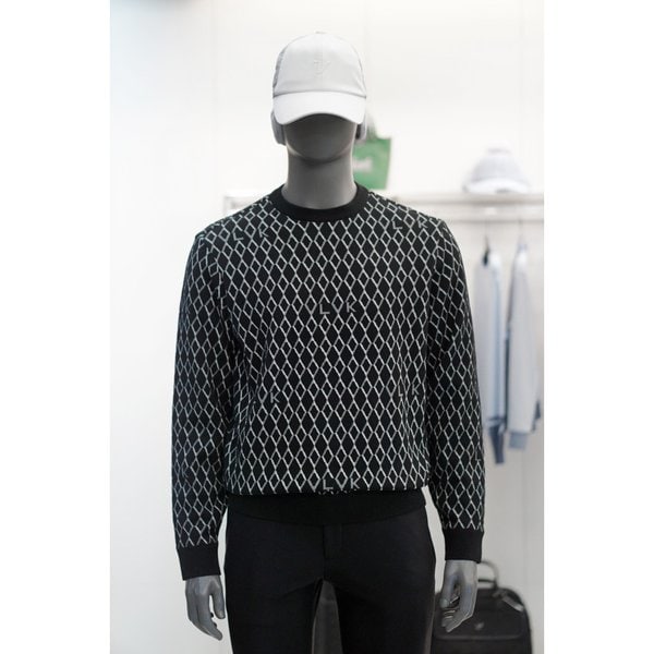 [여주점] 골프웨어 남성 골프 다이아 로고 JQD 라운드 방풍 풀오버 TOA03