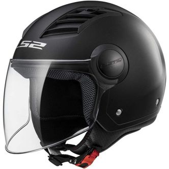  영국 ls2 헬멧 LS2 Motorcycle Helmet - Open Face OF562 Airflow Matt 블랙 M 1665998