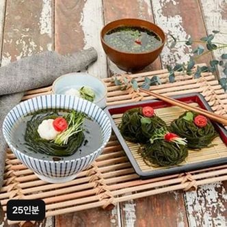 해초미인 다시마면 세트 25인분(다시마면X25+비빔소스X15+메밀소바소스X10)..[35093606]