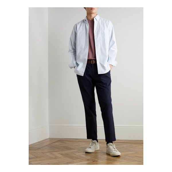 포르투기스 플란넬 브러시드 코튼 옥스포드 버튼다운 셔츠 46376663162911684