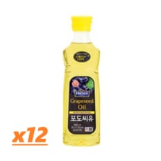 오뚜기 포도씨유 500ml x 12개 (1박스)