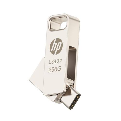 HP x206C OTG USB 3.2 Flash Drives 휴대용 저장장치 USB 메모리 드라이브 256GB(1)