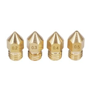 3D프린터 노즐 1.75mm 필라멘트 MK8 레터링포함 0.2mm