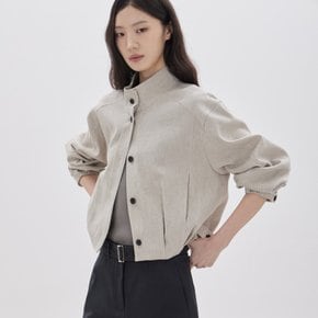 린넨 블렌디드 하이넥 점퍼