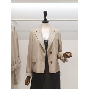 [파주점] 쥬크 주크 린넨혼방 플랩포켓 싱글 자켓 V262MSF931