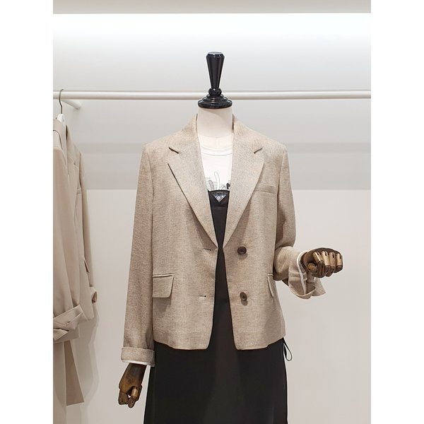 [파주점] 쥬크 주크 린넨혼방 플랩포켓 싱글 자켓 V262MSF931