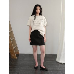 Alphabet Script T-Shirt (2color)