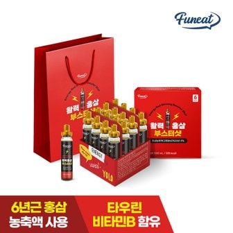  퍼니트 활력홍삼 부스터샷 홍삼앰플 20ml x 16병