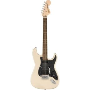 미국 펜더 일렉기타 Fender Squier Affinity Stratocaster HSS Electric Guitar Olympic 화이트