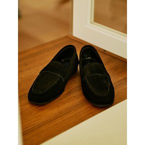 c3283 modern classic suede lether loafer 모던 클래식 스웨이드가죽 로퍼 - BK