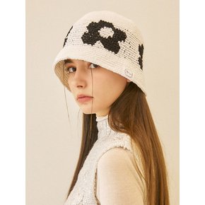 [단독]STUPID FLOWER BUCKET HAT(3COLOR)