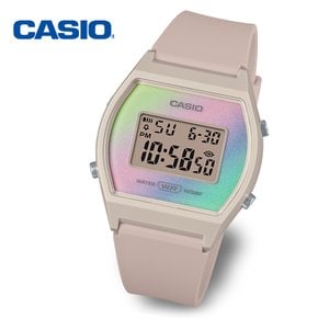 [정품] CASIO 카시오 팝 플래시알람 LW-205H-4A 여성 전자시계