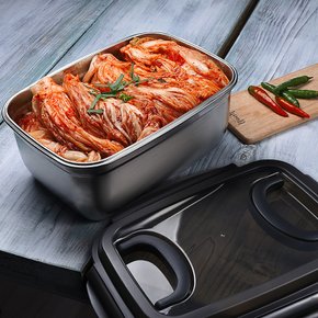 까사베니 스텐 푸드서버 반찬통 김치통 9.5L