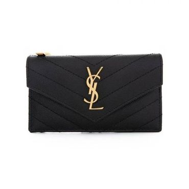  SAINT LAURENT 생로랑퀼트엠보스트플랩카드지갑 271691