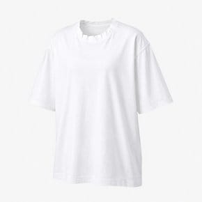 BIG T-SHIRT White Clean Jersey (W2256BW) (빅 티셔츠)