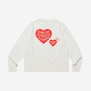 휴먼 메이드 그래픽 롱슬리브 티셔츠 6 화이트 Human Made Graphic L/S T-Shirt 6 White